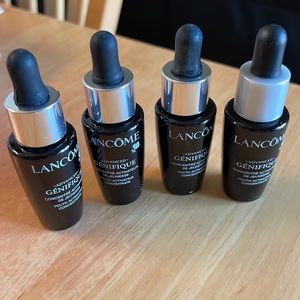 4 Pcs Lancome Advanced Genifique Youth Activating Concentrate Serum - NEW!